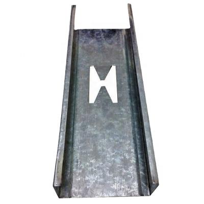 China Traditional Light Steel Keel Galvanized Steel Stud And Metal Profile Metal Track for sale