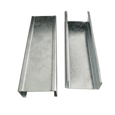 China Metal Building Material Traditional Galvanized Steel Profile / Drywall Steel Studs And Tracks for sale