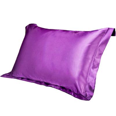 China Comfortable Anti-Static Pure Silk Satin Pillowcase Pillowcase Customized Pillowcases for sale