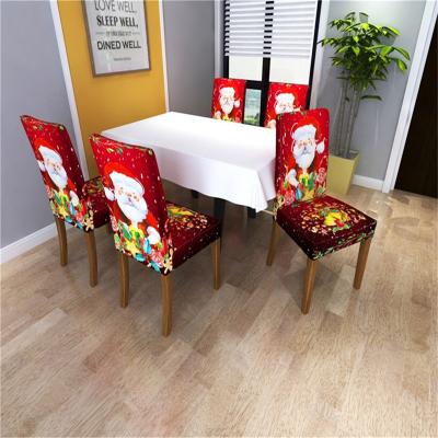 China Durable Dining Seat Slipcovers Stretch Chair Covers Spandex Party Wedding Decor Chair Cover for sale