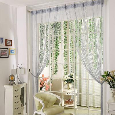 China Blackout Living Room Tassel Door Curtain Room Divider Home Decoration Beaded Curtain for sale