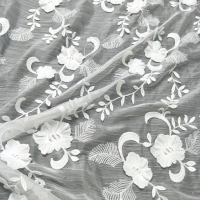 China Latest Viable Lace Materials Silk Fabric Samples Of Lace For Liturgical Robes for sale