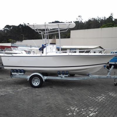 China 20FT 6M Sunshade Cheap Fiberglass Fishing Boat for sale