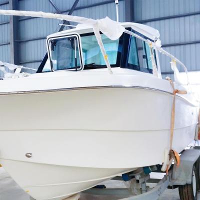 China Entertainment factory wholesale 24FT vision series closed fishing boat 23 feet 7m rib boat 700 /Rigid inflatable boat/fishing boat for sale for sale