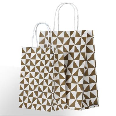 China ChainPrint Handled Paper Gift Bag / Jumbo Paper Gift Bag / Eco - Friendly Paper Gift Bag for sale