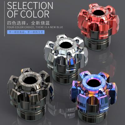 China Aluminum Transnational Motorcycle N1S Front Shock Absorption Anti-Drop Cup Front Fork Cup Horizon Electric CNC Motorcycle Modification Parts for sale