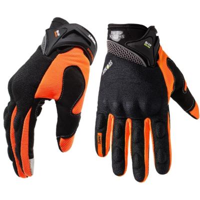 China Flexibility/Summer Racing Motorbike Men's Locomotive Gloves Finger Riding Non-Slip Non-Slip Breathability Full Touch Screen Motocross for sale