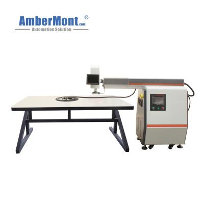 China Professional Aluminum Steel Galvanized Hotels Iron Stainless Steel Sheet Advertising Channel Letters YAG Laser Welding Machine for sale