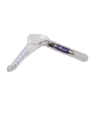 China Medical PVC Examiniation Rectal Speculum Lit Anoscope For Hemorrhoids for sale