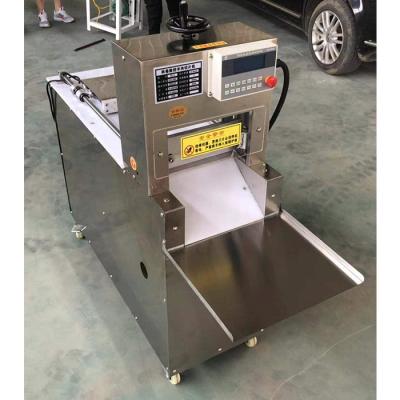 China Restaurant Frozen Mutton Beef Roll Cutting Machines for sale