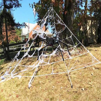 China Holiday Decorations Halloween Decoration Props Funny And Tricky Plush Spider Haunted House Bar Mall Room Horror Scene Secret Layout for sale