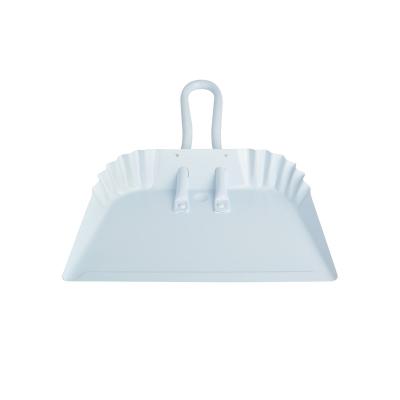 China Outdoor High Quality Square Stainless Steel Metal Dustpan With Short Handle For Indoor And Outdoor Cleaning for sale