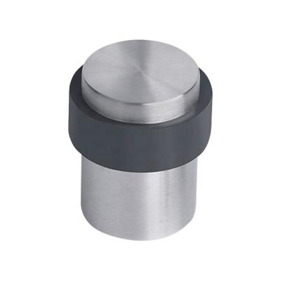 China Wholesale Price Quality Satin Stainless Steel Modern Magnetic Door Stopper for sale