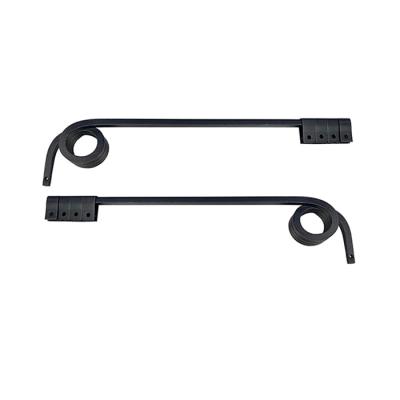 China Black Straight Truck Accessories Mud Flap Hanger For Semi Truck for sale