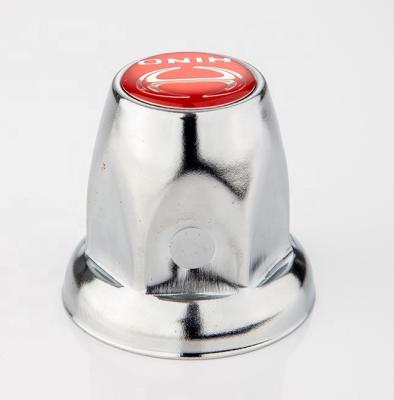 China Popular Truck Accessories 46mm Height Truck Accessories 50mm Flange Wheel Nut Covers Lug Nut Covers 33mm for sale