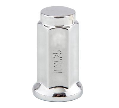 China M10 X Race Car 1.25 Rim Wheel Lug Nut Fastener Steel M10x1.25 Silver for sale