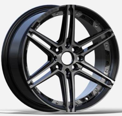 China ALLOY 13 14 15 16 inch machine face alloy wheels for car, low price aftermarket wheel rims with pcd 114.3 for sale