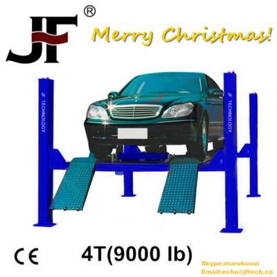 China Small Car Crane Lifter Four Post Lift Top Rank Workshop Use 4000kg for sale