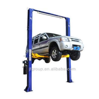 China 2 Ton 9000lb floor vehicle 4 post electric direct drive connection auto clear top greasing hydraulic car lifts 4000Kg (9000lb) for sale