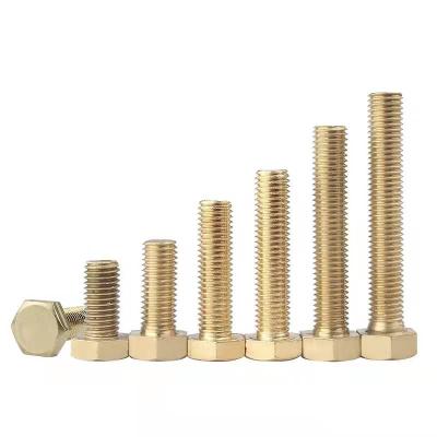 China Brass Pan Screw Hex Head Machine Bolt High Quality China Factory for sale