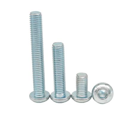 China Wholesale M6x20 ISO9001 Round Socket Mushroom Hex Head Button Screws Pan Screws for sale