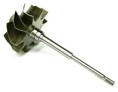 China Steel / Aluminum CNC Machining Turbocharger Turbine Shaft Stainless / Aluminum Professional Manufacturer for sale