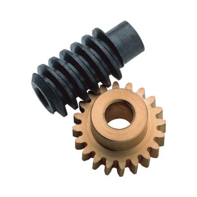 China Small Heat Treatment Hotels Worm Gear Motor DC Worm Gear And Brass Worm Steel for sale