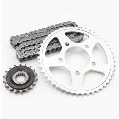 China Steel / Stainless / Aluminum Machining OEM Custom Double Sprocket CNC Motorcycle Chain And Sprocket Kits for sale