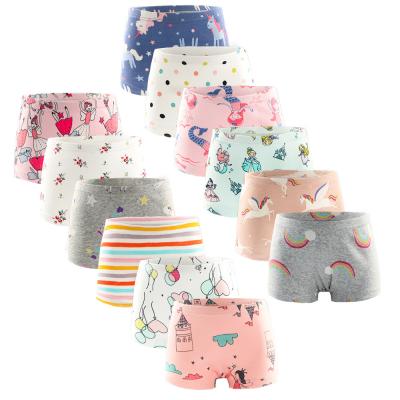 China Girls Panties Kids Breathable Underwear Set Soft Cotton Children Girl's Underwear Panties 3 In 1 for sale