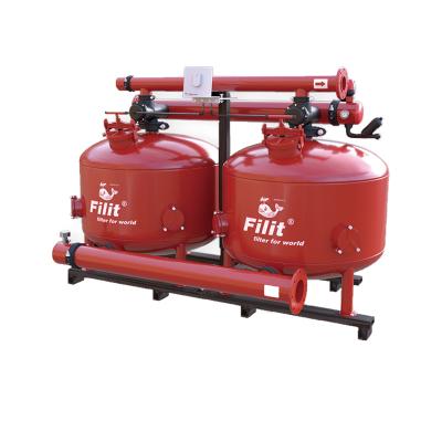 China Building Material Shops Stainless Steel Reverse Osmosis Filtration System Mineral Pure Water Desalination Machine With Sand Filter for sale