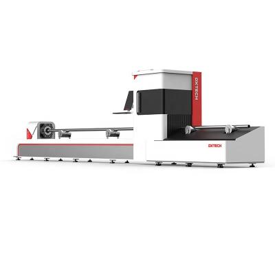 China Laser CUTTING CNC Industry Laser Equipment Stainless Steel Pipe / Tube Fiber Laser Cutting Machine for sale