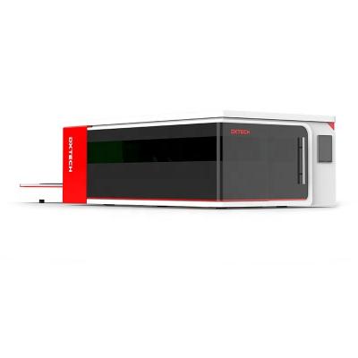 China High efficient high laser CUTTING power 12000w all cover device fiber laser cutting machine for metal iron/carbon/stainless steel for sale