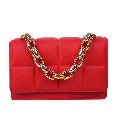 China 2021 New Trendy Luxury Chain Women's Simple Korean Designer Fashion Wallet Shoulder Bag Leisure Goods Christmas Gift Bag for sale