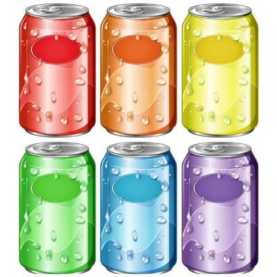 China 200ml 500ml Aluminum Beverage Packaging Carbonated Drink Can for sale