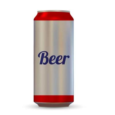 China BPA-vrije verpakking van dranken Blank aluminium bierblikjes 250/330/355/473/500 ml verpakking voor levensmiddelen en dranken Te koop