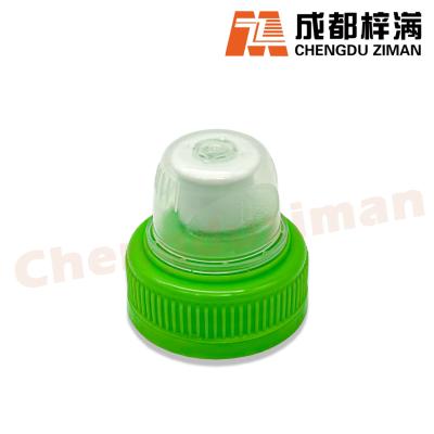 China 28 30 38mm Push-Pull Cap 2-start Sports Cap Plastic Cap for sale