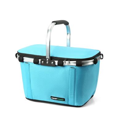 China Weight Capacity: 10KGS Supermarket Wholesale Shopping Mall Durable Portable Shopping Basket for sale