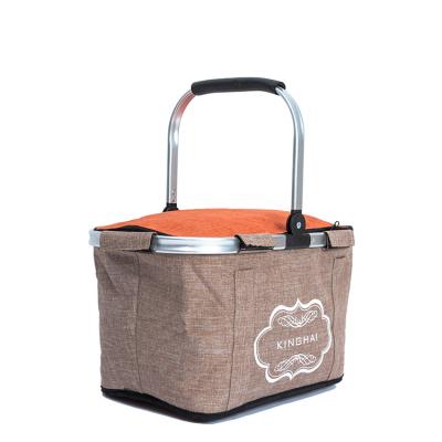 China Weight Capacity: 10KGS Wholesale Price Cheap High Quality Picnic Cooler Portable Shopping Basket for sale