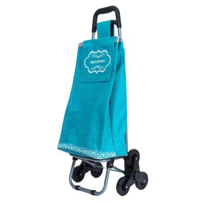 China 2021 weight capacity china supplier professional supermarket 4 pieces shopping bag trolley set for sale