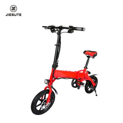 China Aluminum Alloy City 14 Inch Folding Electric Bike Foldable Electric Bicycle Fat Tire E Bike for sale