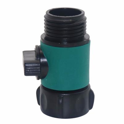 China Common Water Hose To Hose Nozzle Garden Hose Plastic Mender With Valve for sale