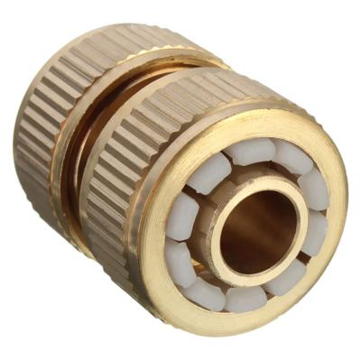 China Common Water Hose To Another Brass Hose Garden Water Hose Accessory 12mm Mender for sale