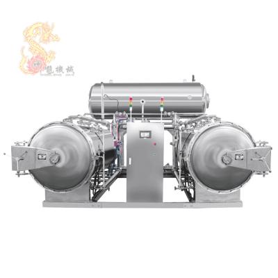 China Food and Beverage Sterilization Food Retort Horizontal Autoclave Ready Meal Sterilizer Machine Price for sale