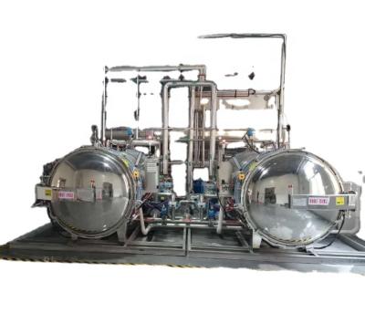 China Canned Autoclave Sterilization Sterilization Sterilization Retort Per Jar Product Beverage Sterilization Food Meat Retort Peaches for sale