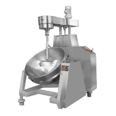 China Cannery Cooker Sauce Mixer Machine Steaming Jacketed Kettle With Stirrer for sale