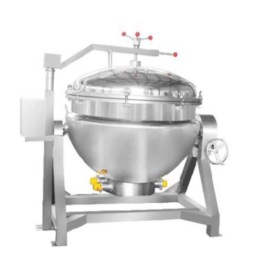 China High Quality Industrial Steamer Pressure Cooker Commercial Pressure Gas Heater Cooking Kettle for sale