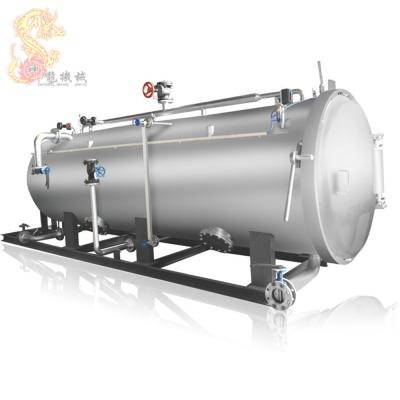 China High Temperature Commercial Horizontal Food And Beverage Sterilization Glass Bottle Autoclave Sterilizer Price for sale