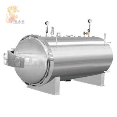 China Food and Beverage Sterilization Stainless Steel Pressure Steam Sterilizer Vertical Retort Autoclave for sale