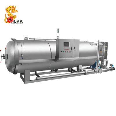 China Industrial High Temperature Food and Beverage Sterilization Glass Bottle Retort Sterilizer Autoclave Machine for Food Process for sale