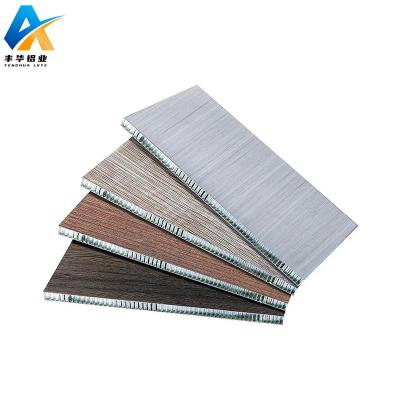 China Modern Exterior Wall Aluminum Composite Panel Interior Decoration Honeycomb Texture Sandwich Panel Wood Grain Marble Customization for sale